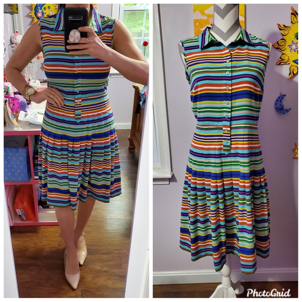 Calvin Klein Stripe Dress